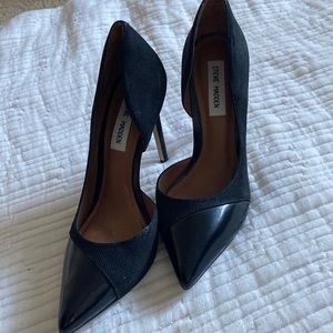 Steve Madden Size 8M 3” Black Heel